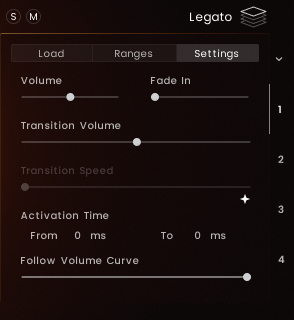 Subarticulation Settings